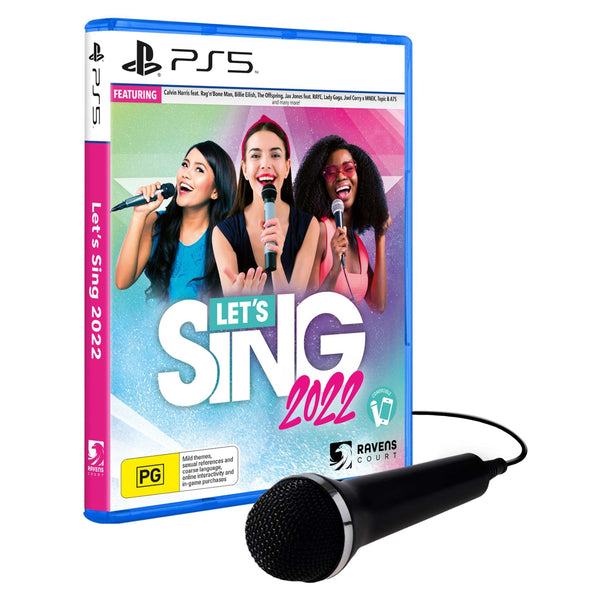 Let s Sing 2022 Single Mic Bundle JB Hi Fi