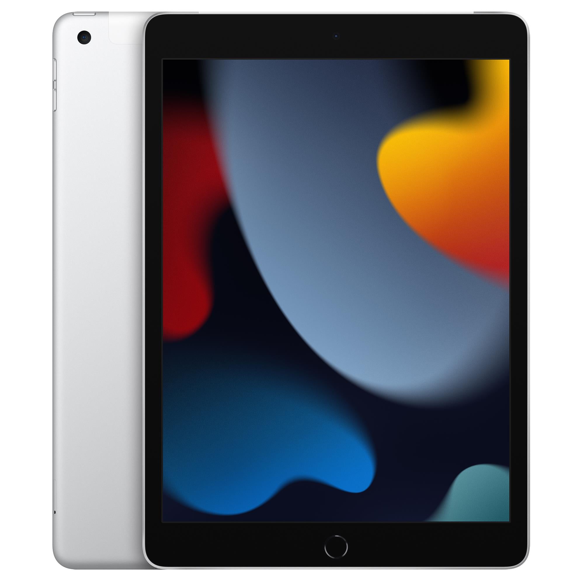 Apple iPad 10.2-inch 256GB Wi-Fi + Cellular (Silver) [9th Gen 