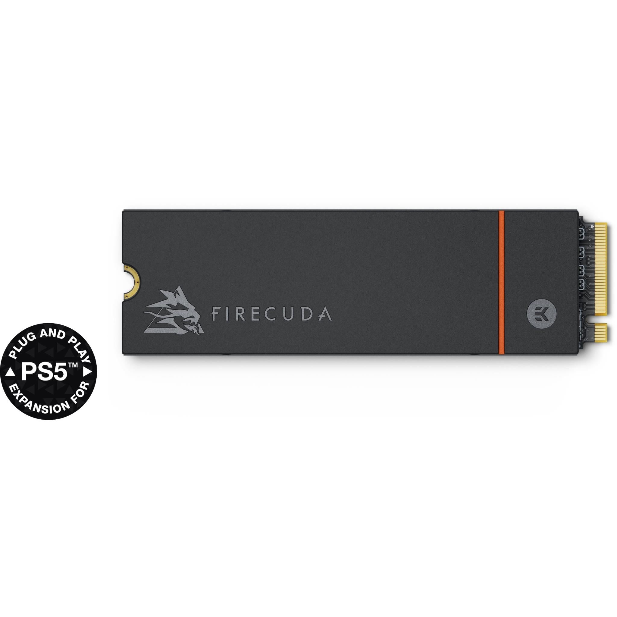  Seagate FireCuda 530 4TB M.2 PCIe Gen4 NVMe SSD - 7300MB/s,  5100 TBW, Heatsink, Rescue Services : Electronics