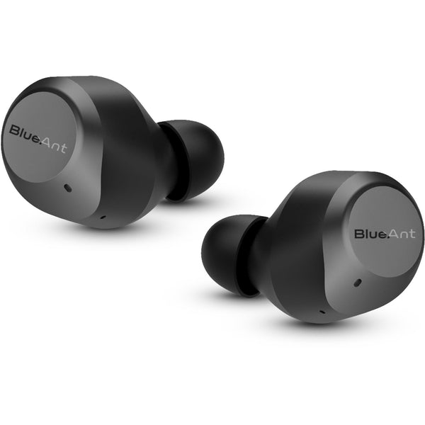 BlueAnt Pump Air Pro ANC True Wireless Headphones Black JB Hi Fi