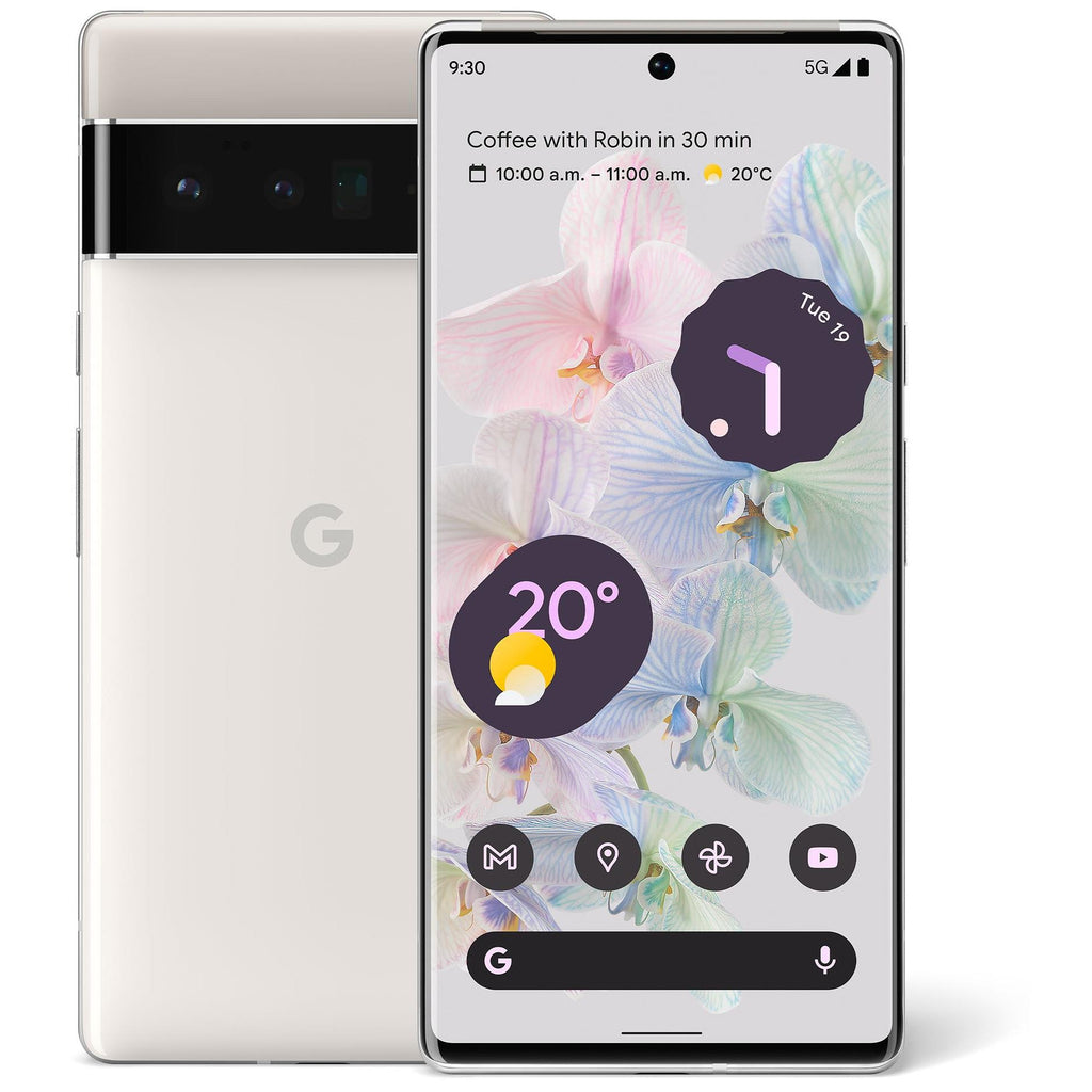 Google Pixel 6 Pro 5G 128GB (Cloudy White) - JB Hi-Fi