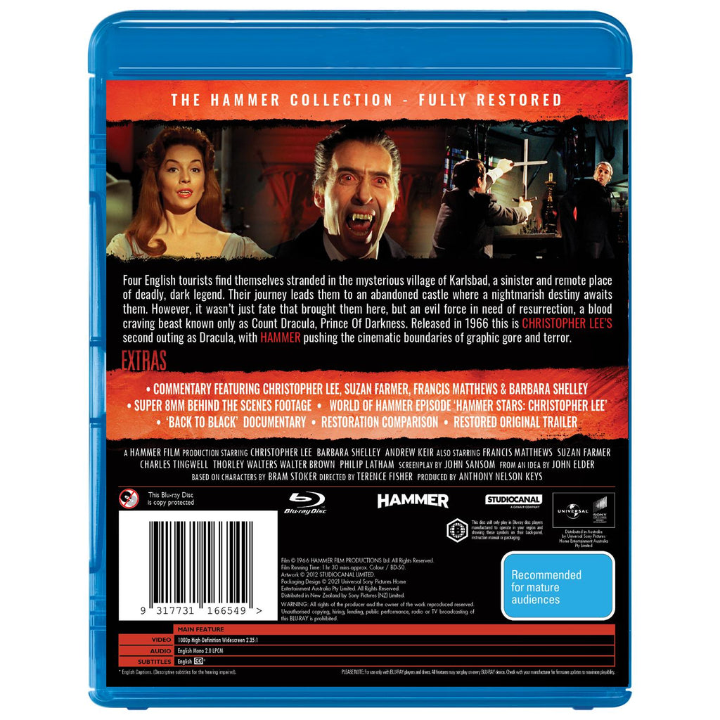 Dracula: Prince Of Darkness - JB Hi-Fi