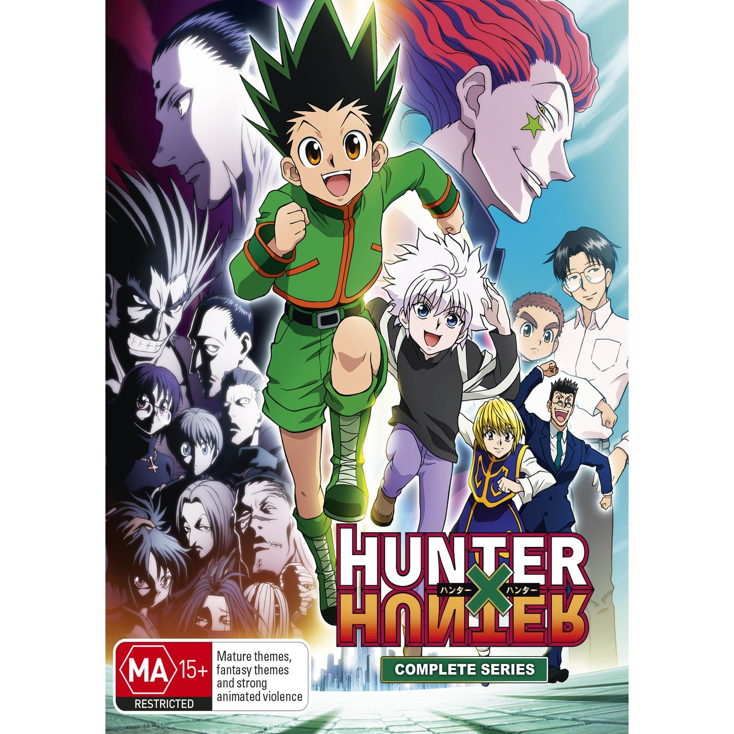 Dvd Hunter X Hunter 2011 Remake Série Completa + Filmes