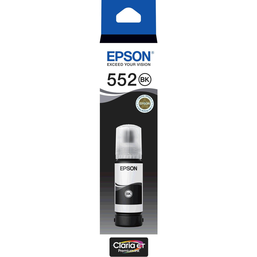 Epson T552 Claria EcoTank Ink Bottle (Black) - JB Hi-Fi