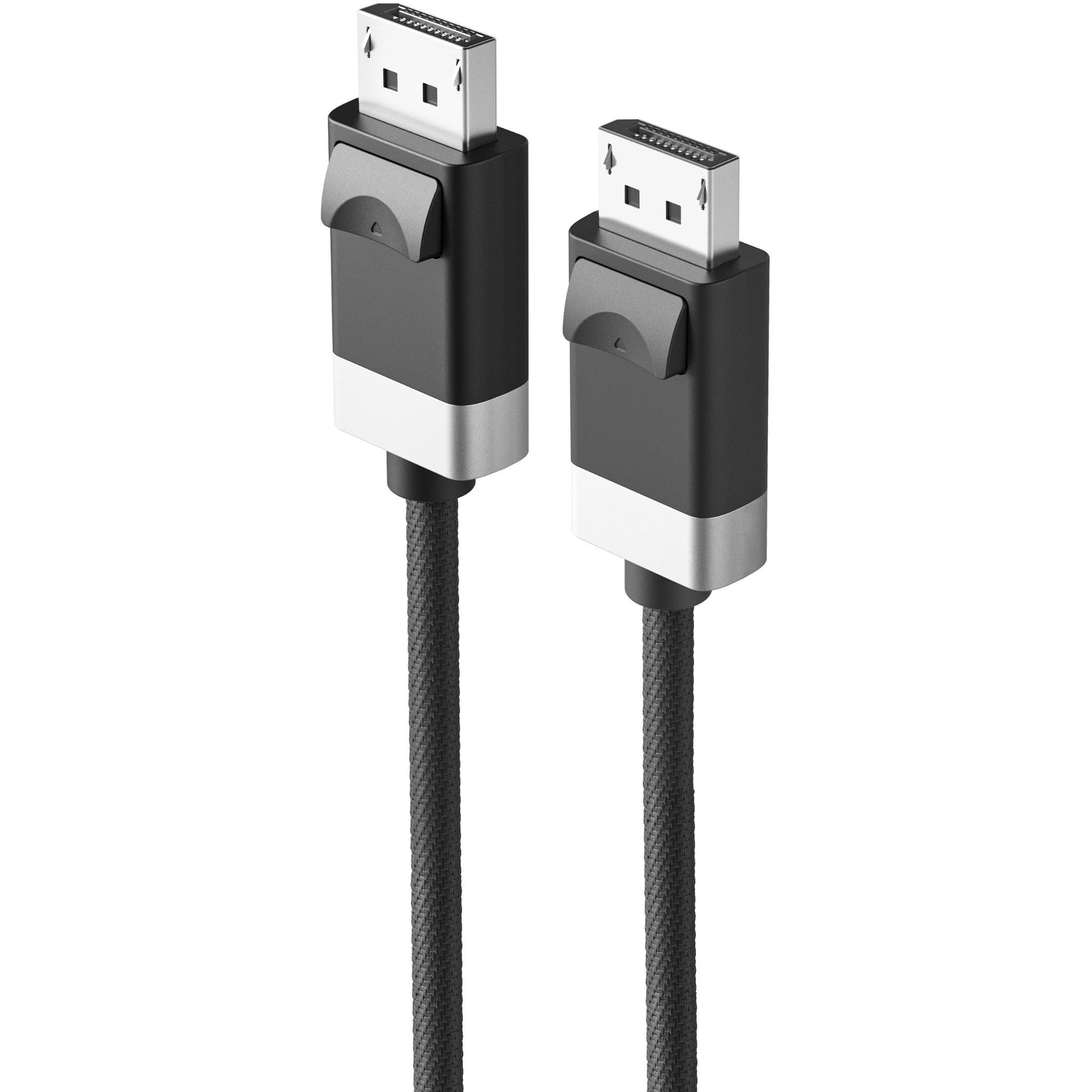 DisplayPort 2.1 Audio/Video Cable M/M 4K 1m Black - DisplayPort Cables -  Multimedia Cables - Cables and Sockets