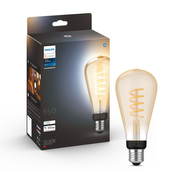 Philips HueW 7W Filamento ST72 E27 2100ºK