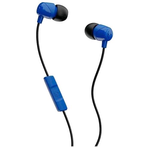 Skullcandy Jib In Ear Wired Headphone With Mic Cobalt Black JB