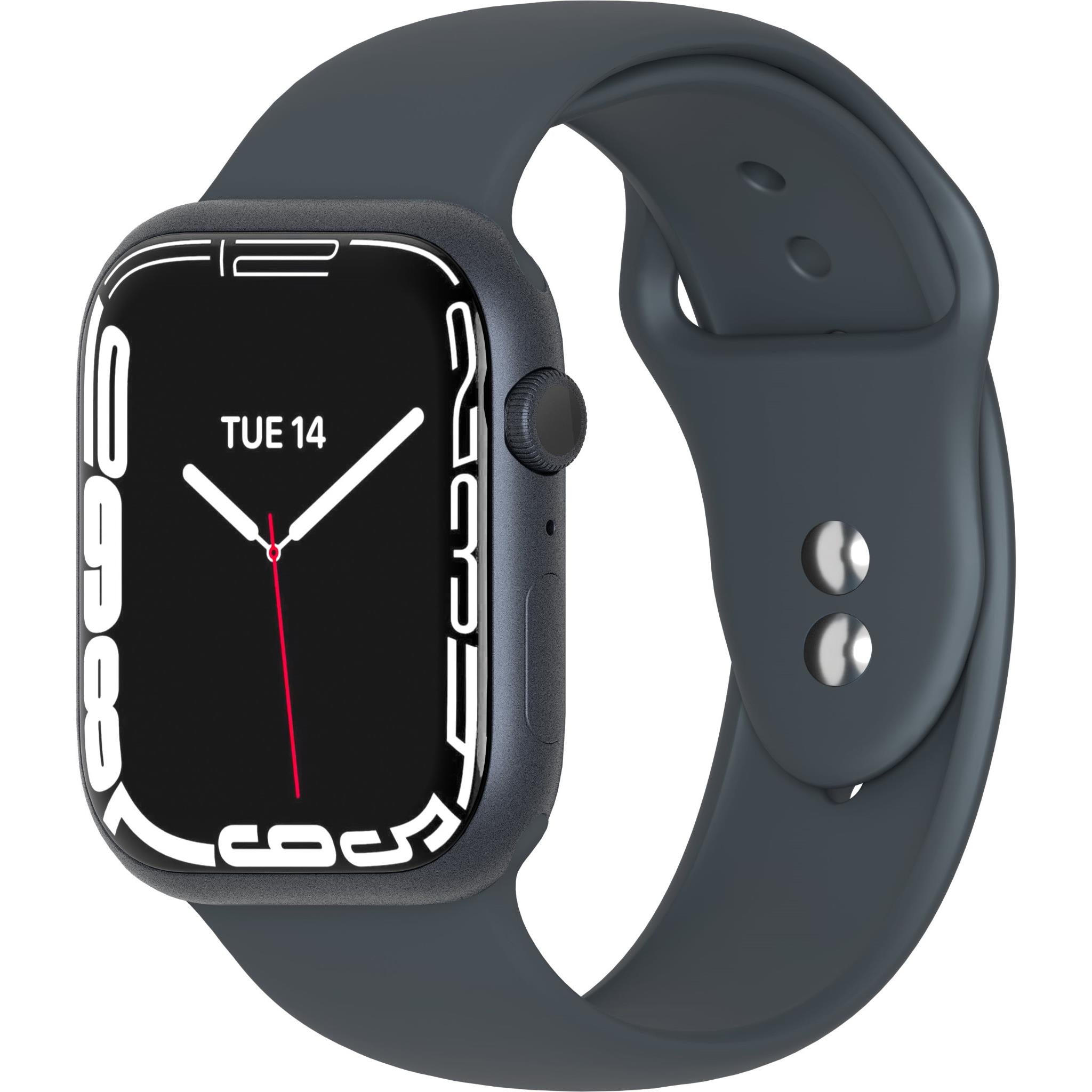 Cygnett FlexBand for Apple Watch 44 45mm Black JB Hi Fi