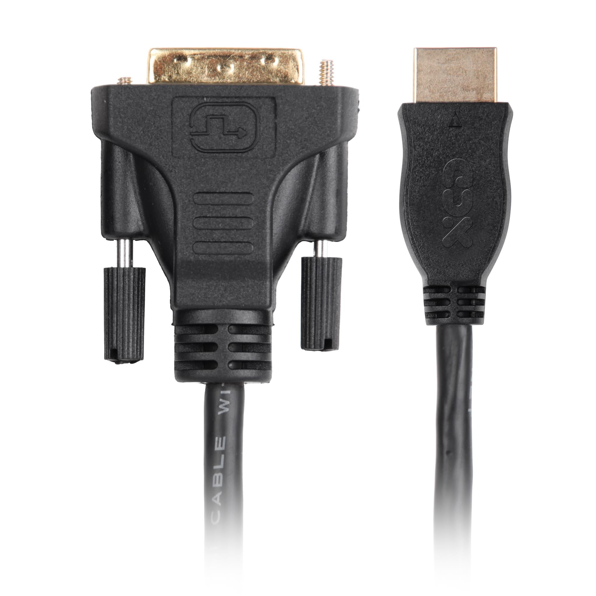 Cable HDMI prise mâle (A) -> 1,0m, Or