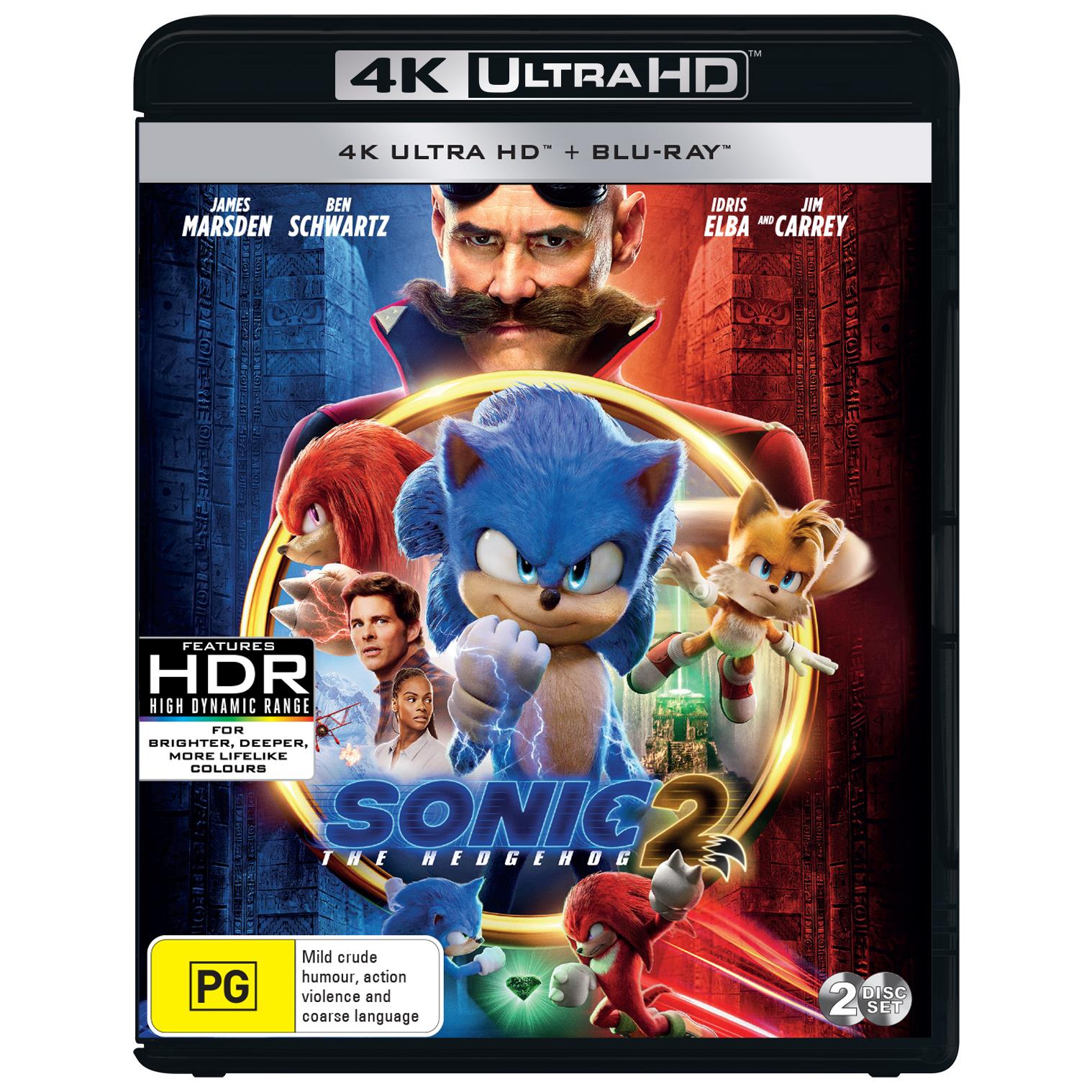 Sonic The Hedgehog 2” Rolls Onto 4K Ultra HD™, Blu-ray™, & DVD