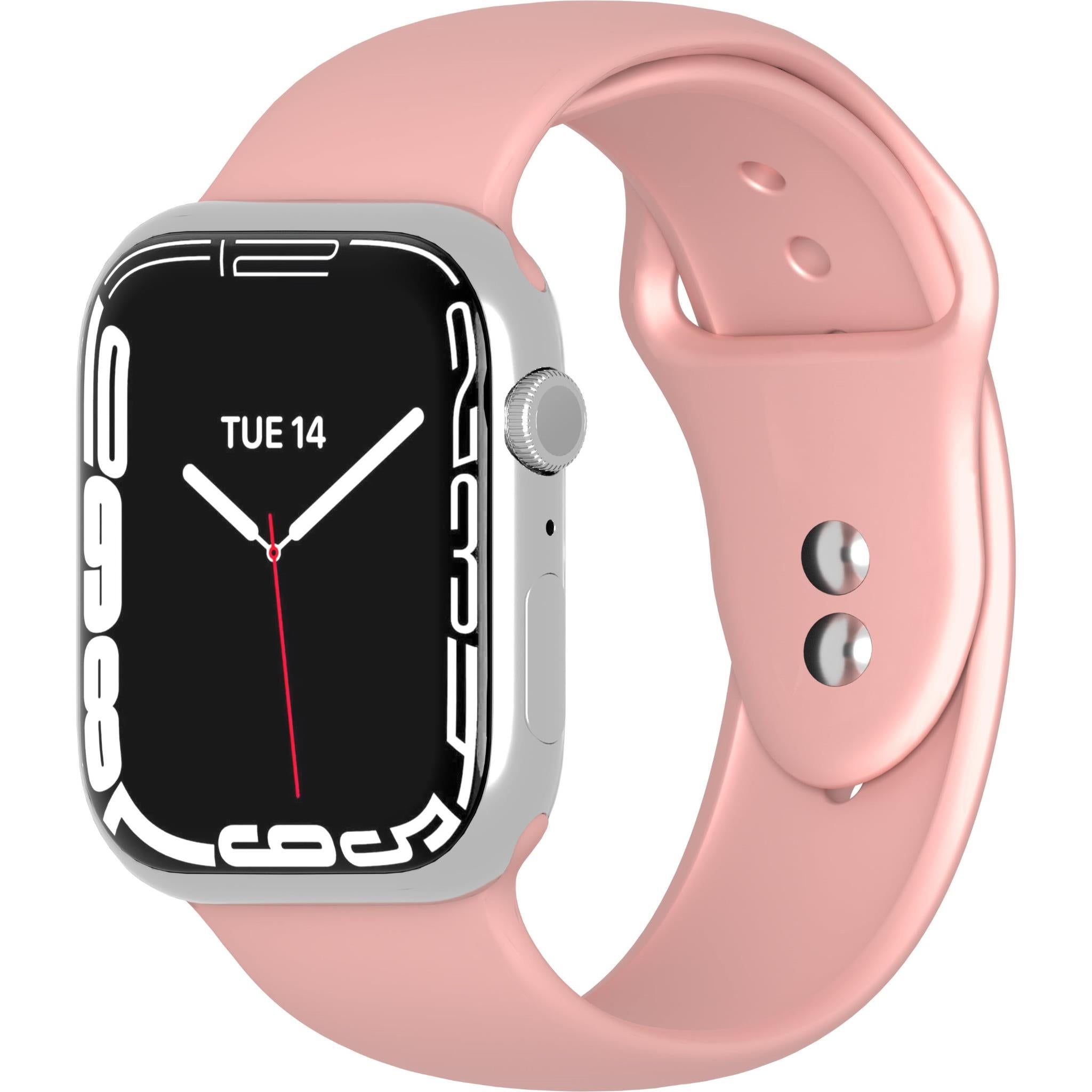 Cygnett FlexBand for Apple Watch 44 45mm Pink JB Hi Fi