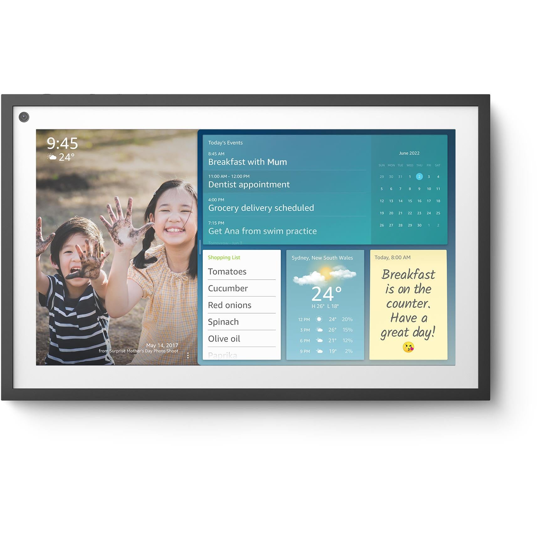 Echo Show 15 15.6-inch full HD smart display with Alexa Fire TV