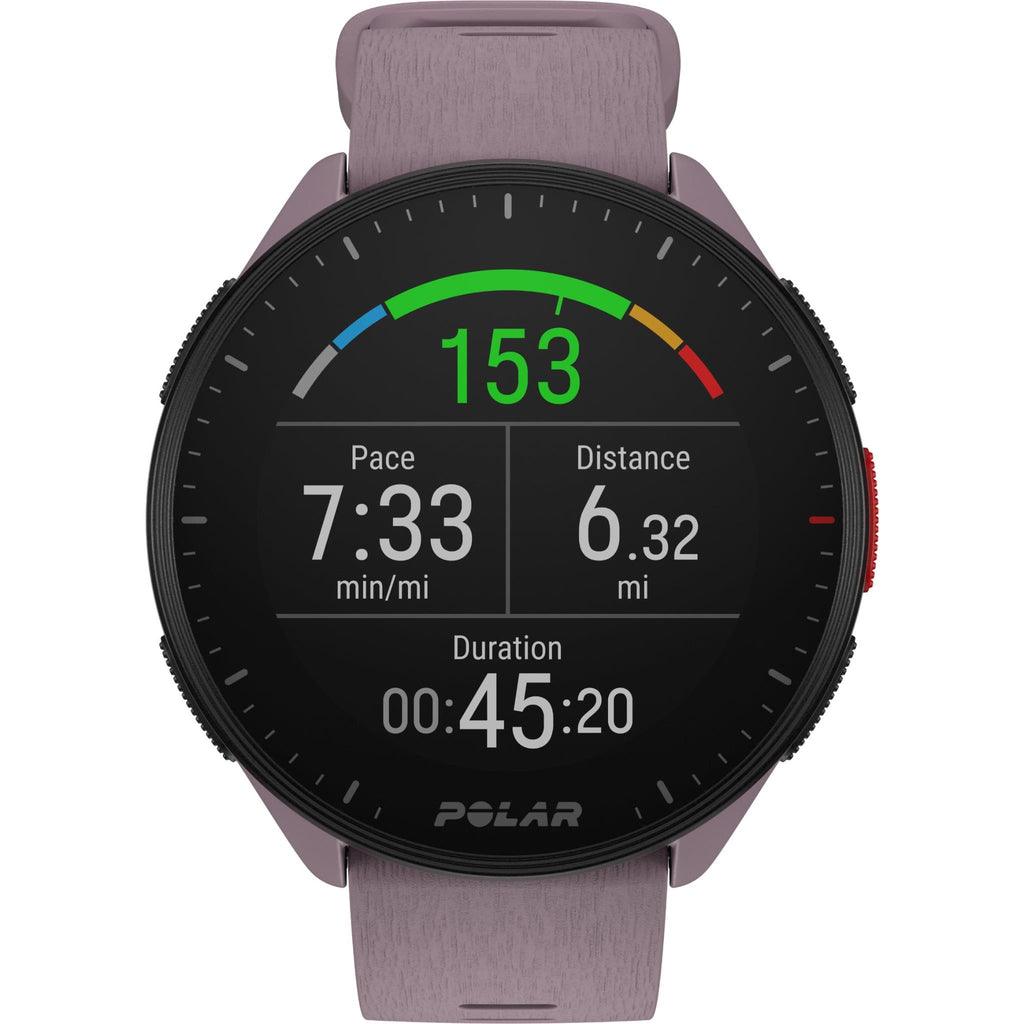 Polar Pacer GPS Running Watch Purple Dusk JB Hi Fi