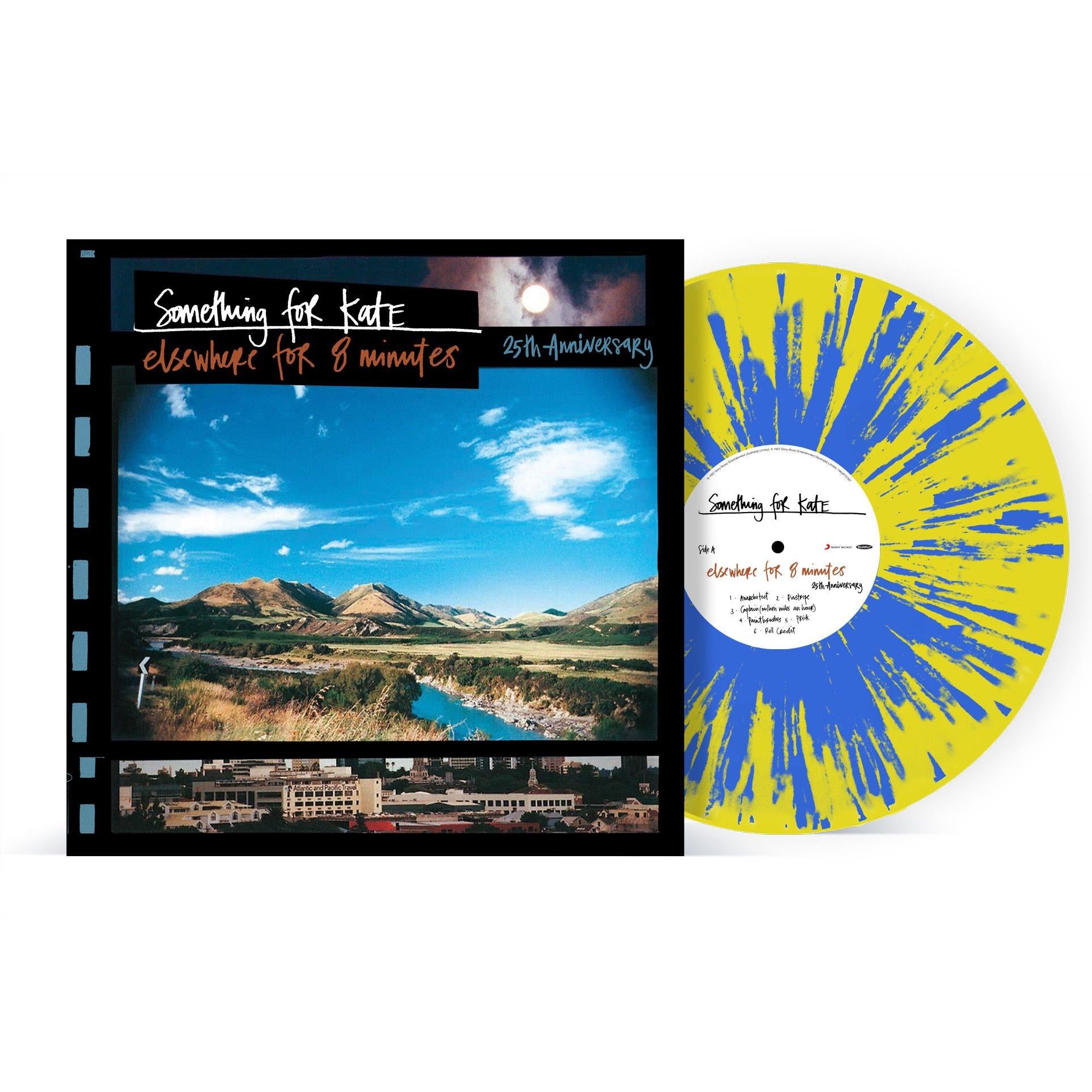 Elsewhere For 8 Minutes (25th Anniversary Opaque Yellow Blue