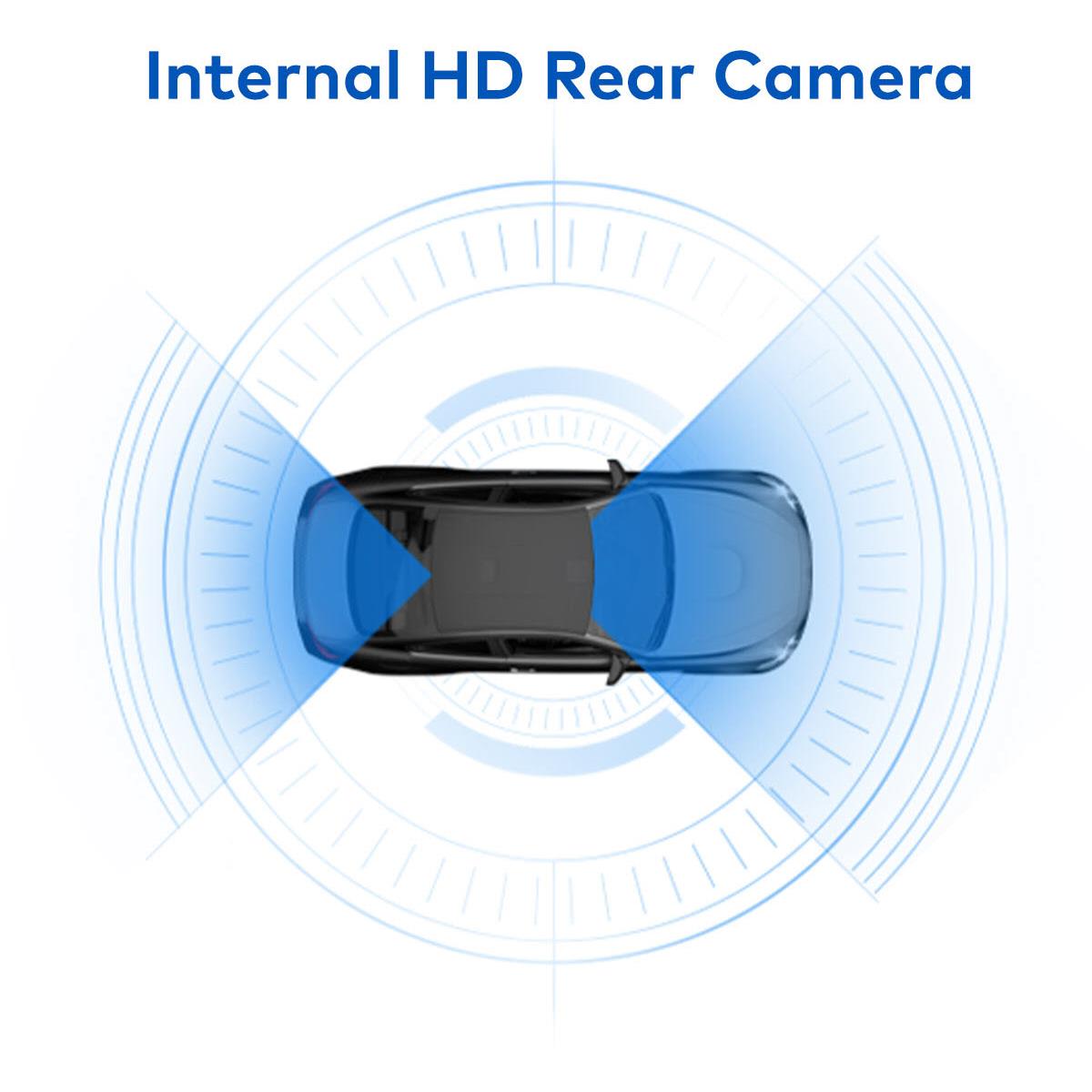 Kapture KPT-592 FHD Front & Rear Dash Camera with 3.2" Screen GPS Logger
