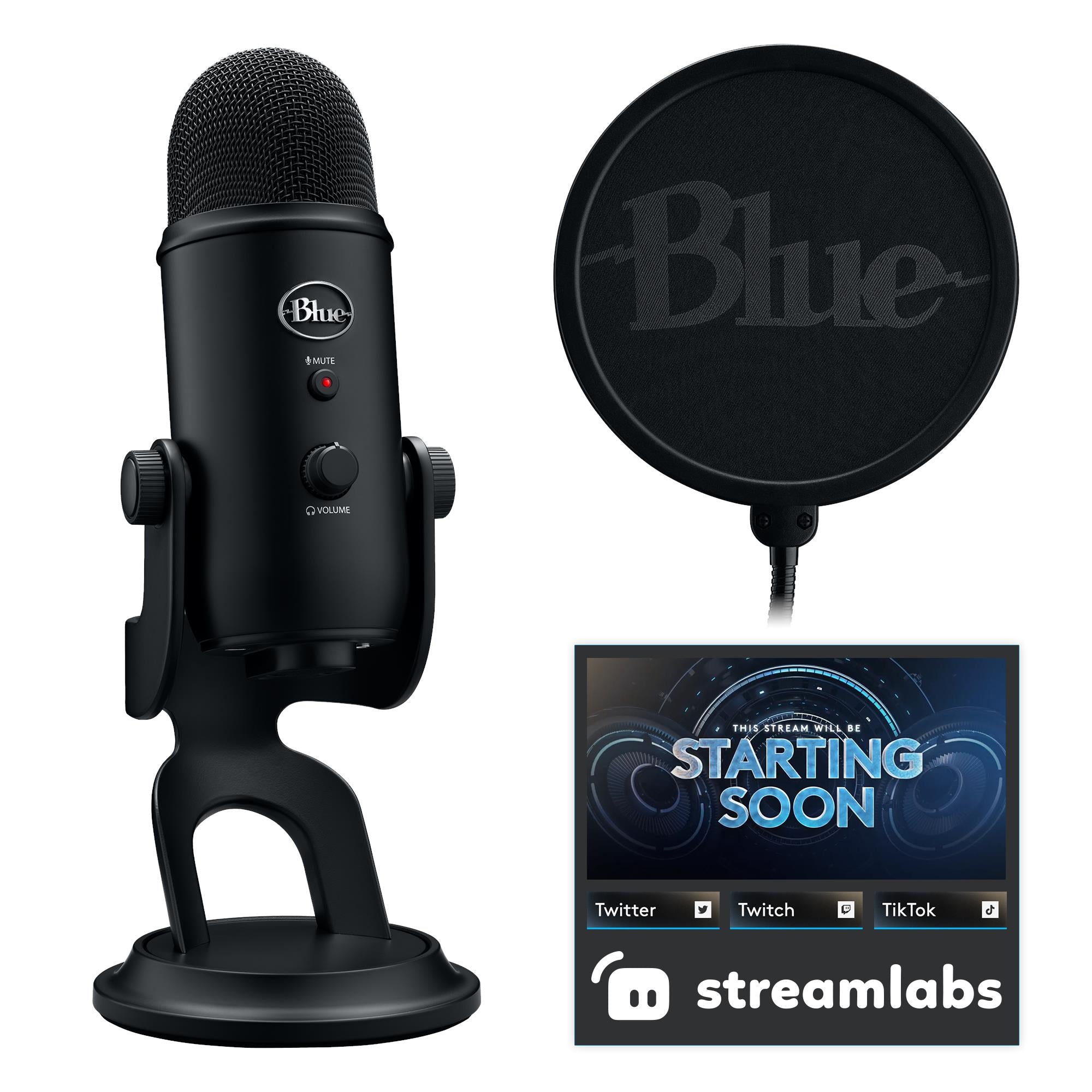 Buy the BLUE Yeti Microphone Professional quality, 3-capsule USB