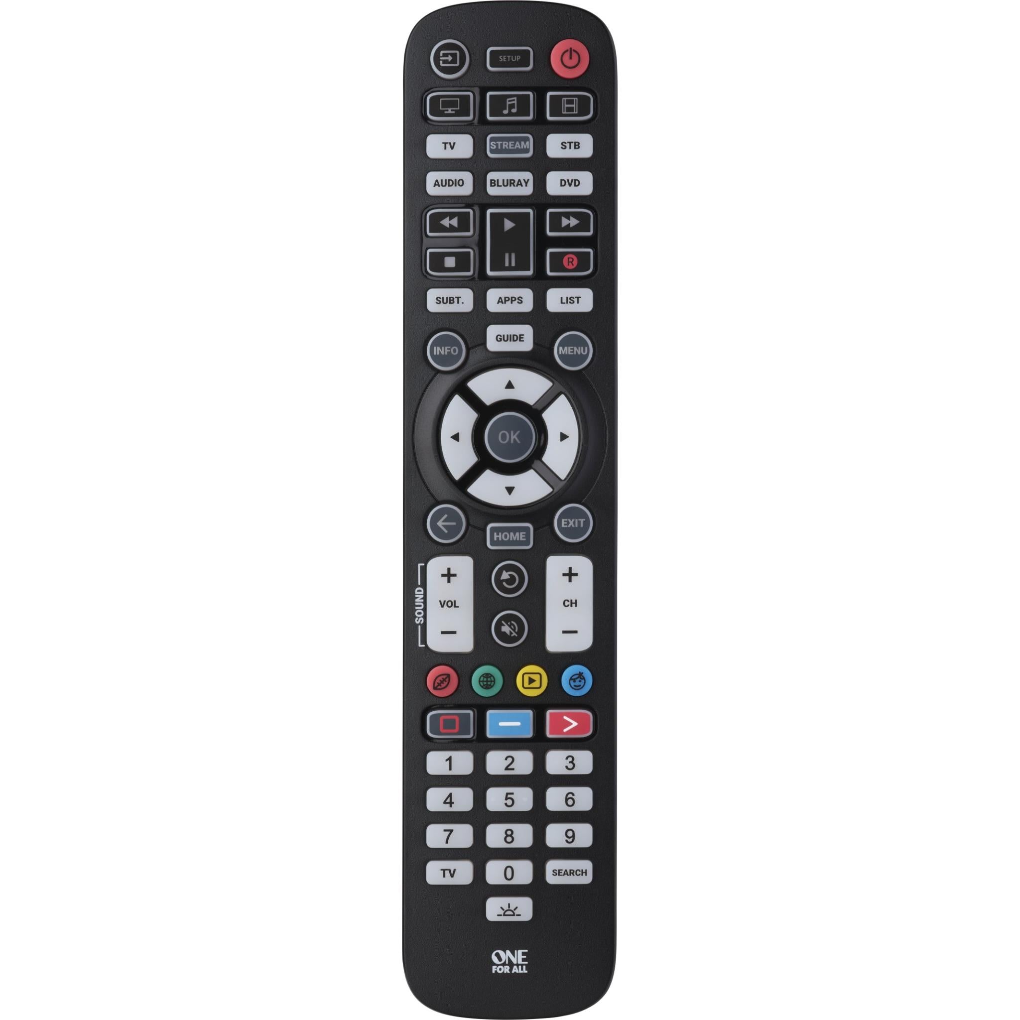 One For All 1-Device Universal Remote Control in the Universal Remotes  department at