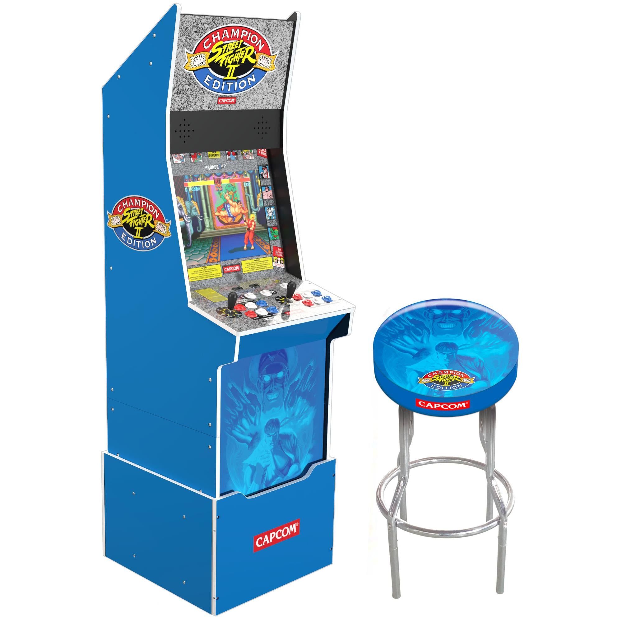 Arcade 1up Marvel Arcade Cabinet Multi Metal WiFi LIVE Online Play 8  Classic Games in the Video Gaming Accessories department at