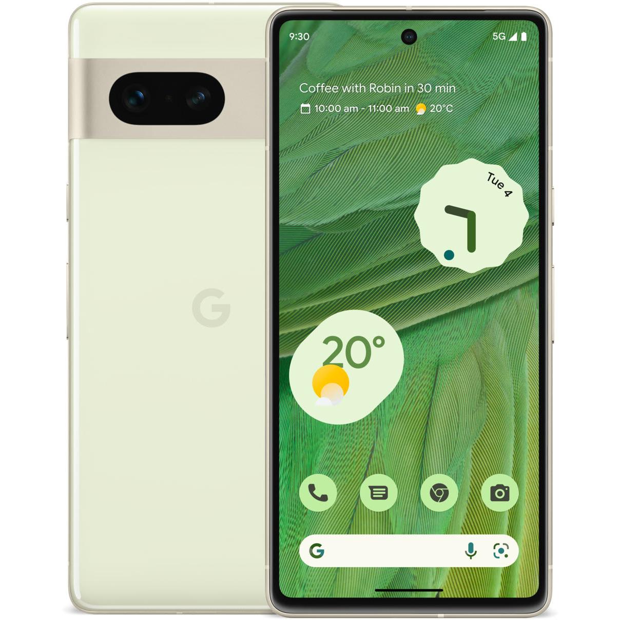 Google Pixel 7 5G 128GB (Lemongrass) - JB Hi-Fi