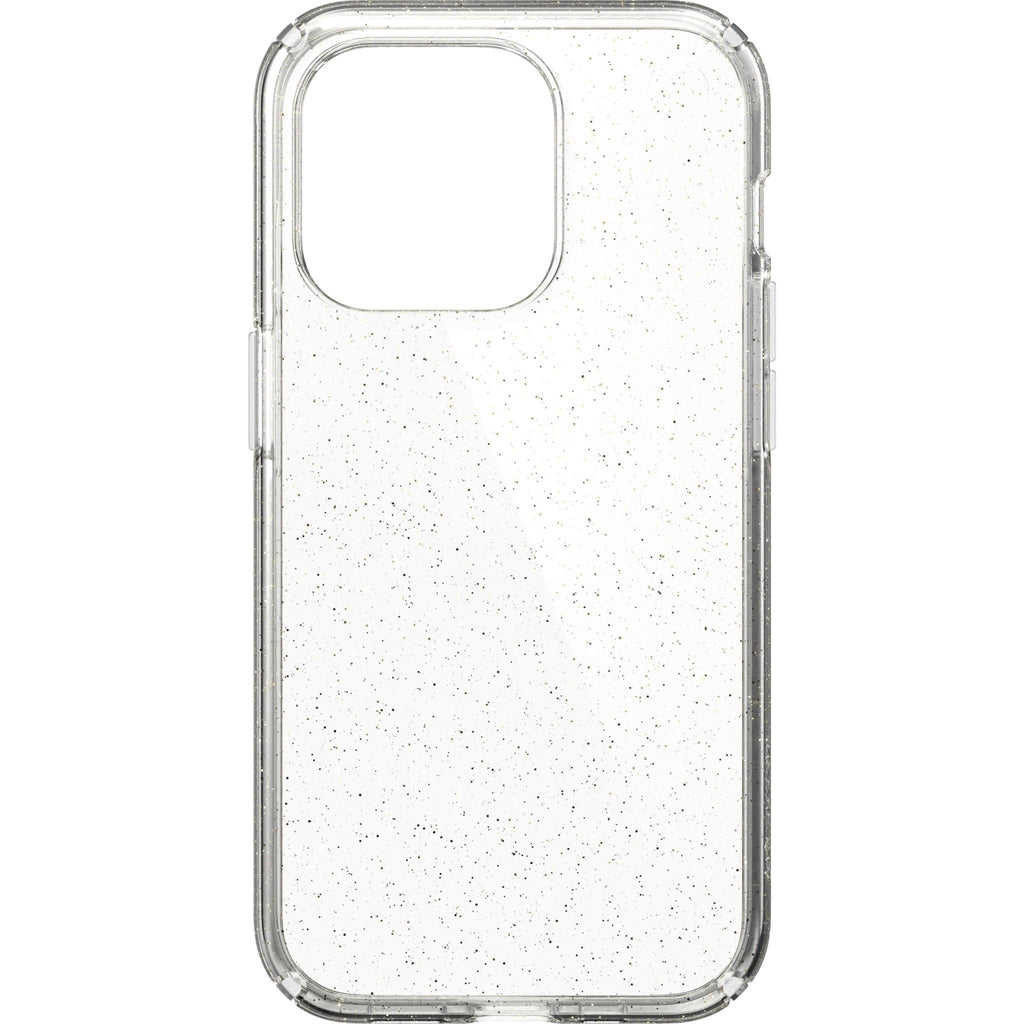 Speck Presidio Perfect Clear Glitter Gold Case for iPhone 14 Pro - JB Hi-Fi