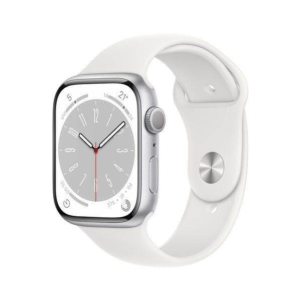 Apple Watch Series 8 45mm Silver Aluminium Case GPS - JB Hi-Fi