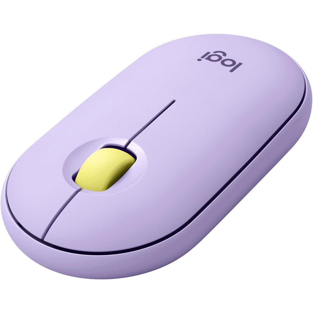 Logitech M Pebble Wireless Mouse Lavender Jb Hi Fi