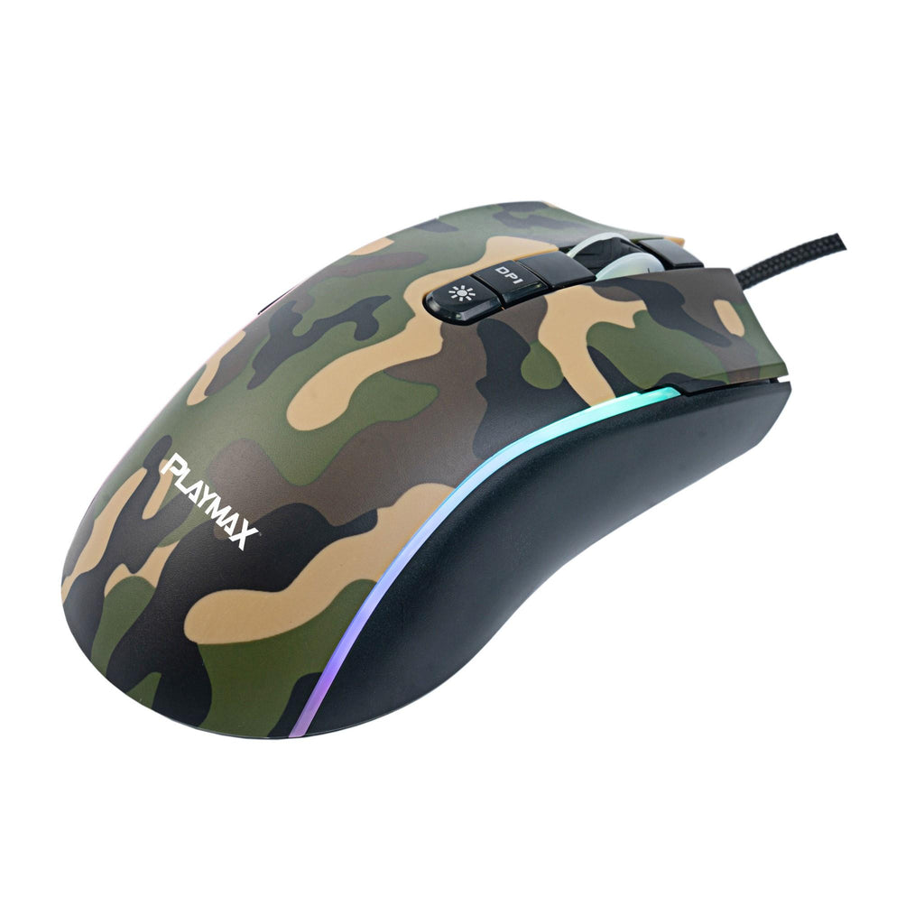 Playmax Keyboard and Mouse Combo (Camo) - JB Hi-Fi