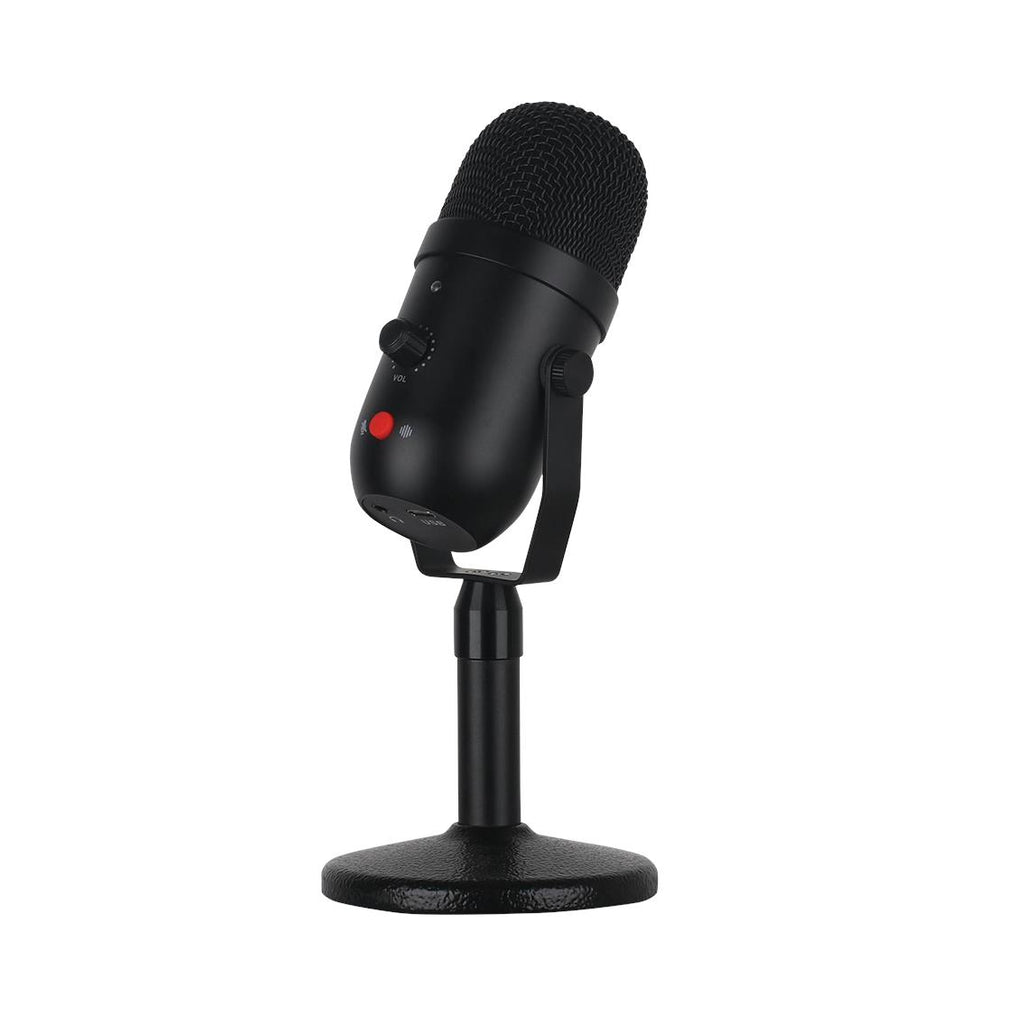 Playmax Streamcast USB Microphone (Black) JB HiFi