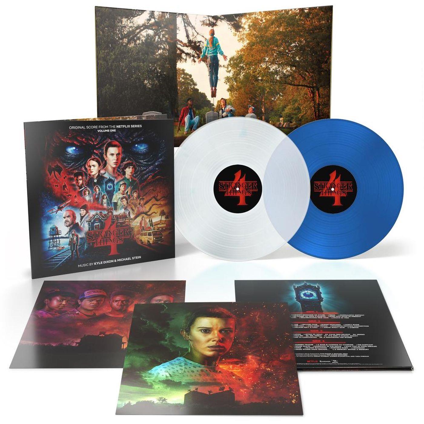 Stranger Things 4: Volume 1 (Original Score From The Netflix Series) (Blue / Clear Vinyl)