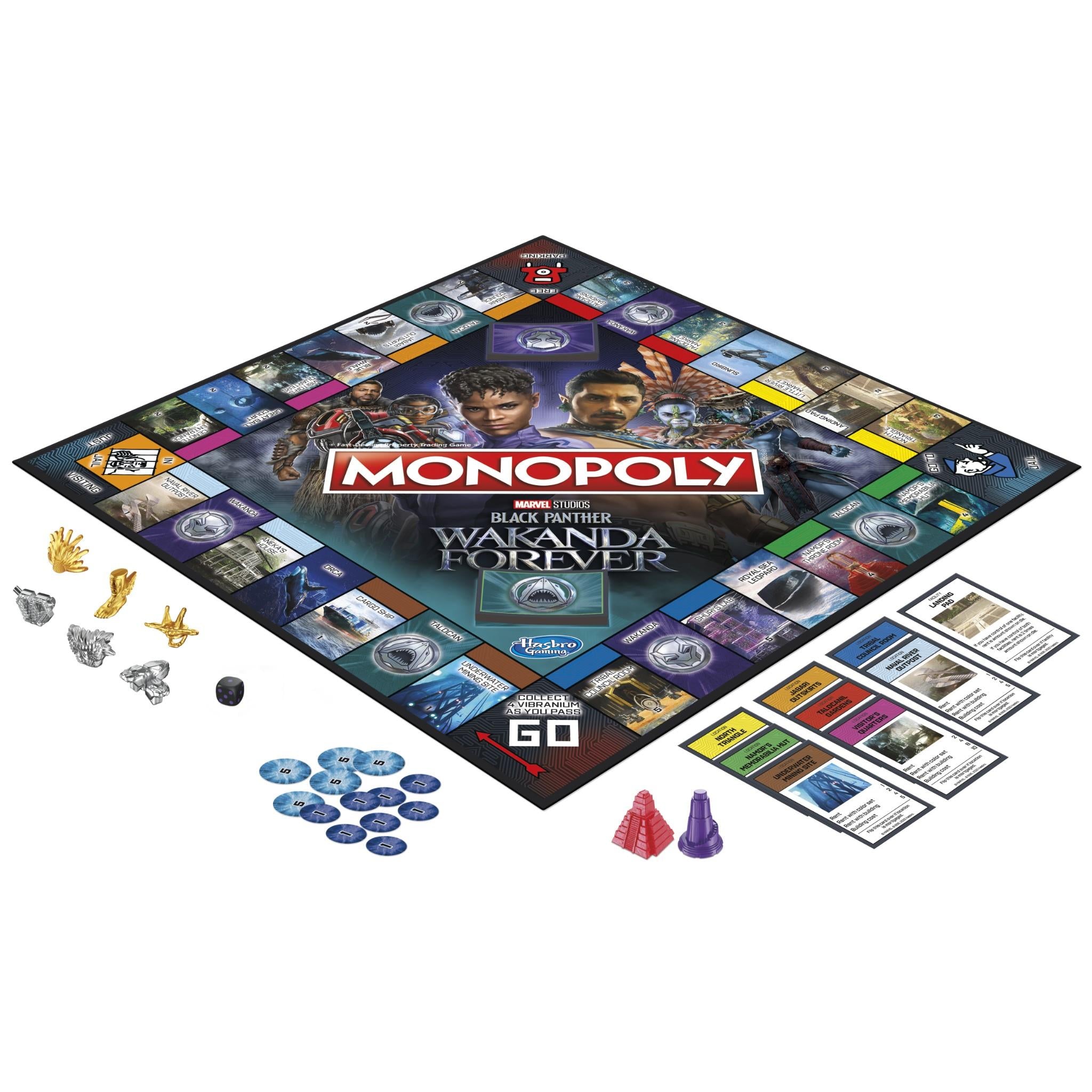 Monopoly: Marvel Studios' Black Panther: Wakanda Forever
