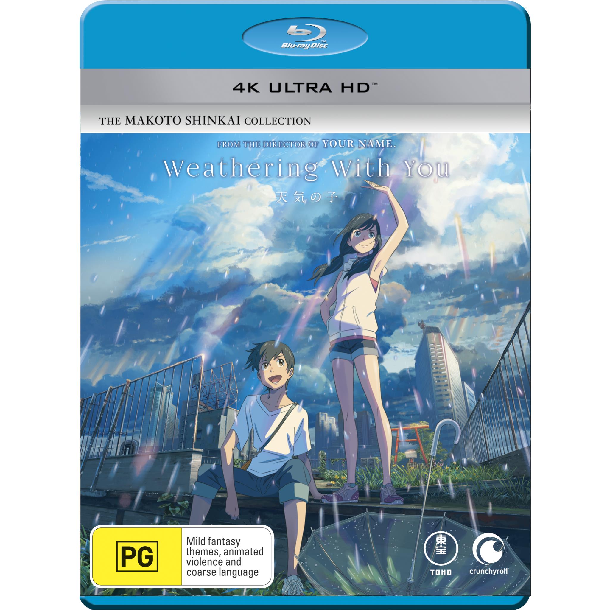 Weathering With You Blu-ray Collector's Edition 4K Ultra HD Blu-ray