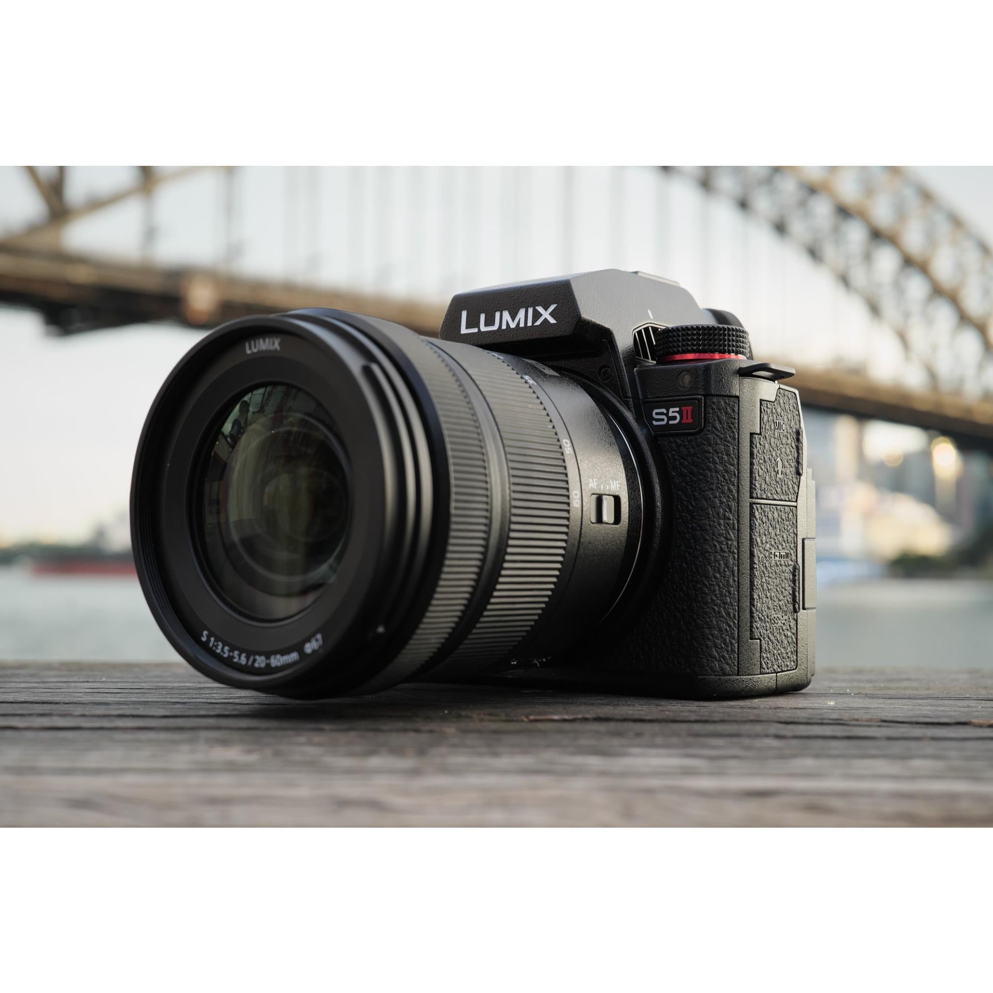 Panasonic LUMIX S5IIX Full-Frame Mirrorless Camera with 20-60mm Lens [6K Video]