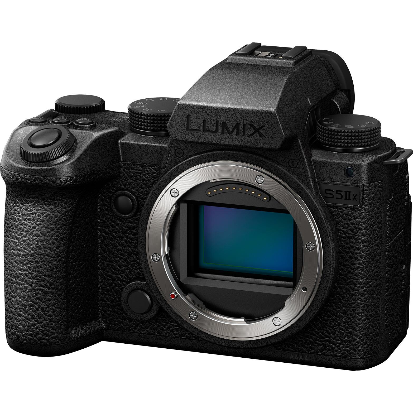 Panasonic LUMIX S5IIX Full-Frame Mirrorless Camera with 20-60mm Lens [6K Video]