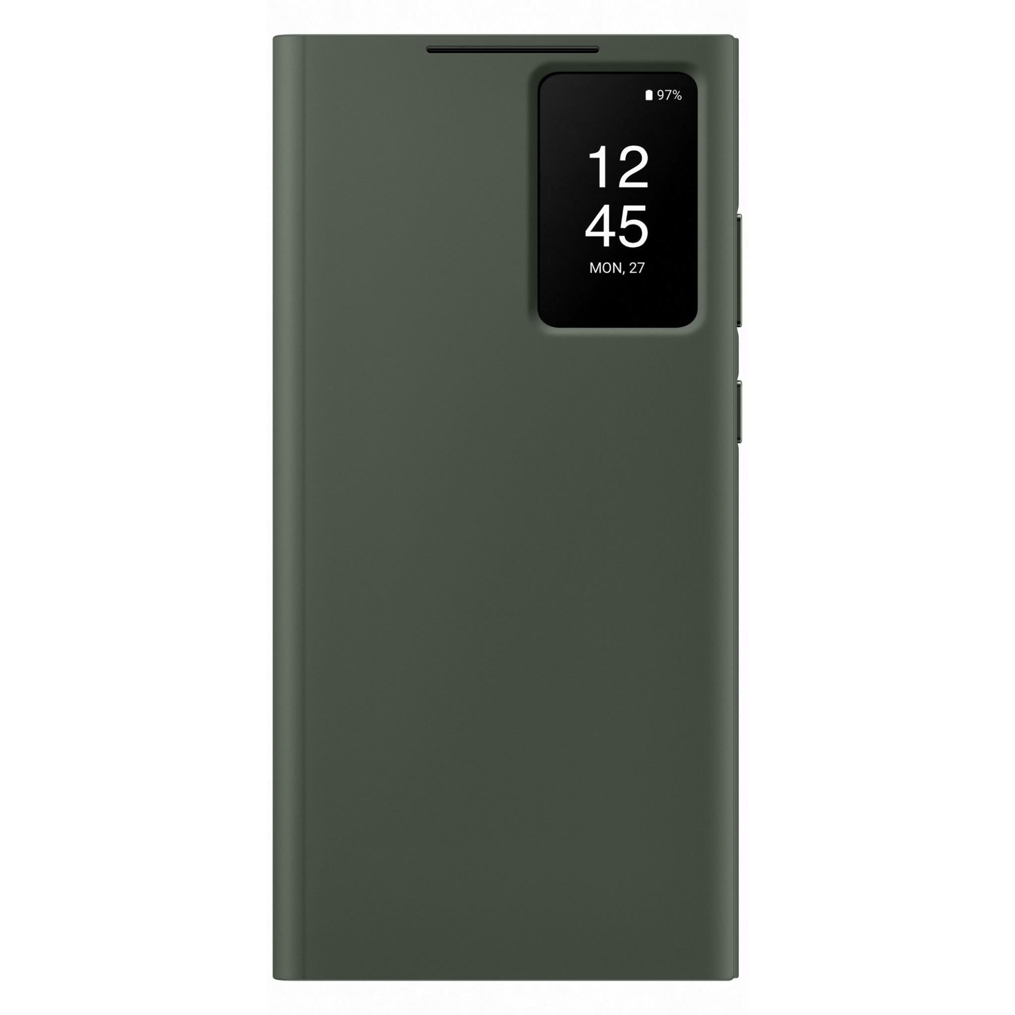 Samsung Smart Clear View Wallet Case for Galaxy S23 Ultra (Green) JB Hi-Fi