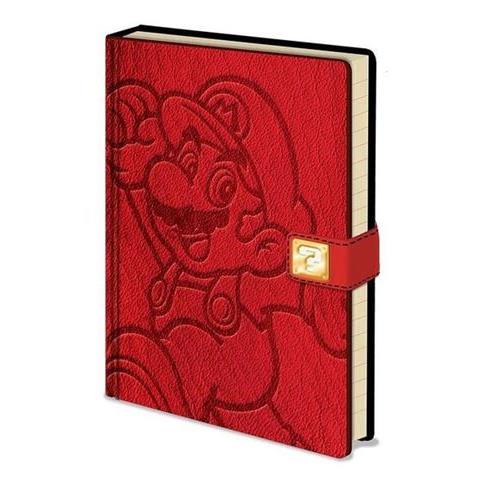 Super Mario - Red - Premium Notebook