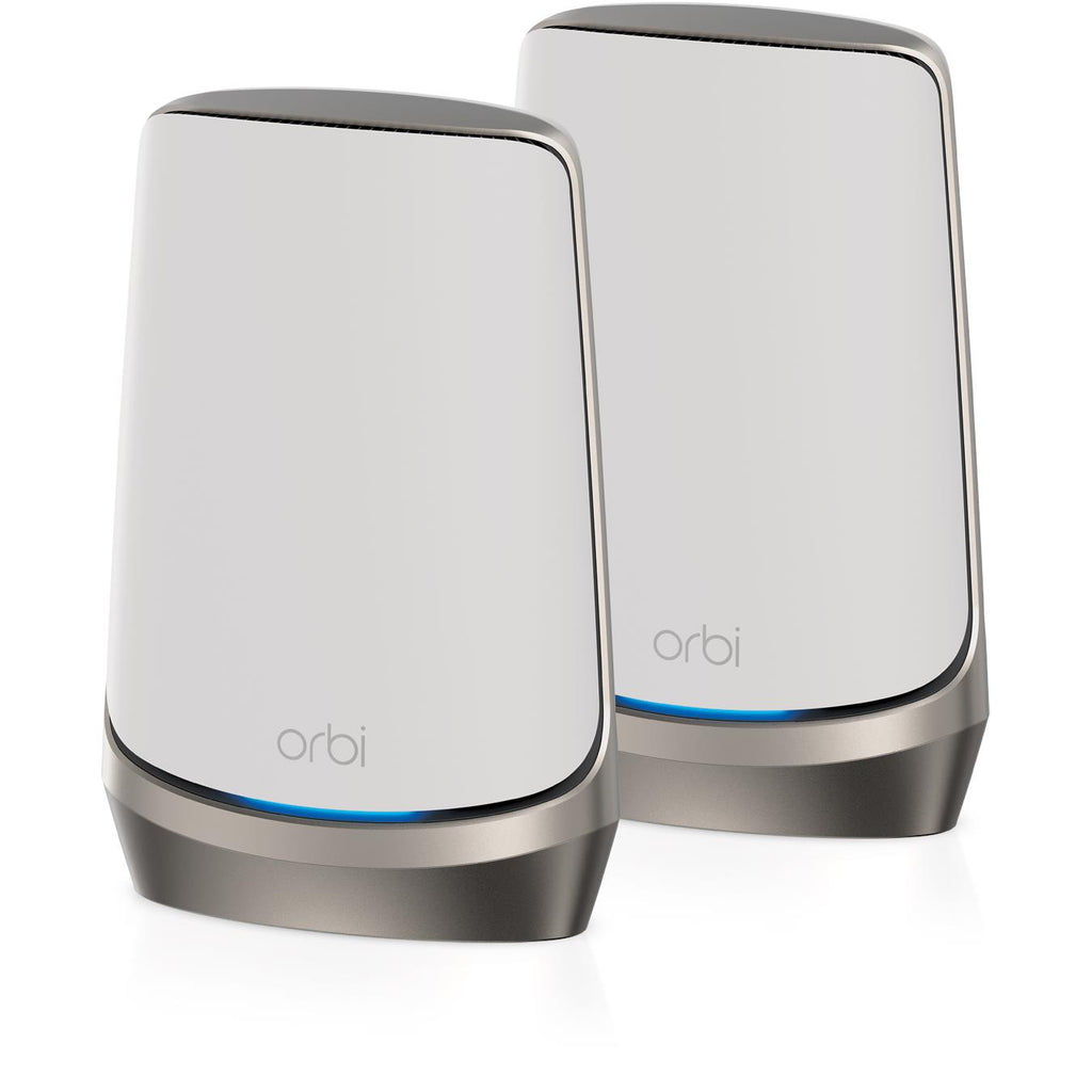 NETGEAR Orbi AXE11000 Quad Band Mesh WiFi 6E System [2 Pack] - JB Hi-Fi