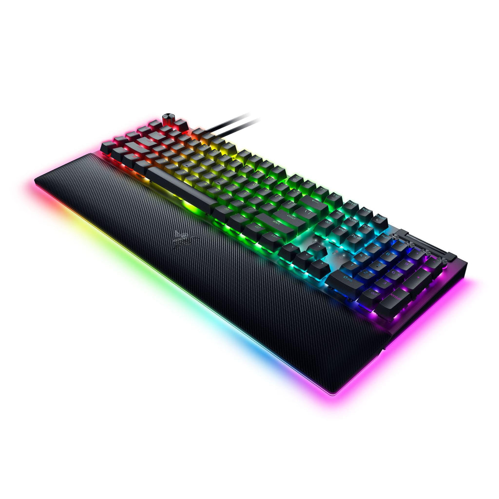 Razer BlackWidow V4 Pro Wired Mechanical Gaming Keyboard (Yellow Switc ...