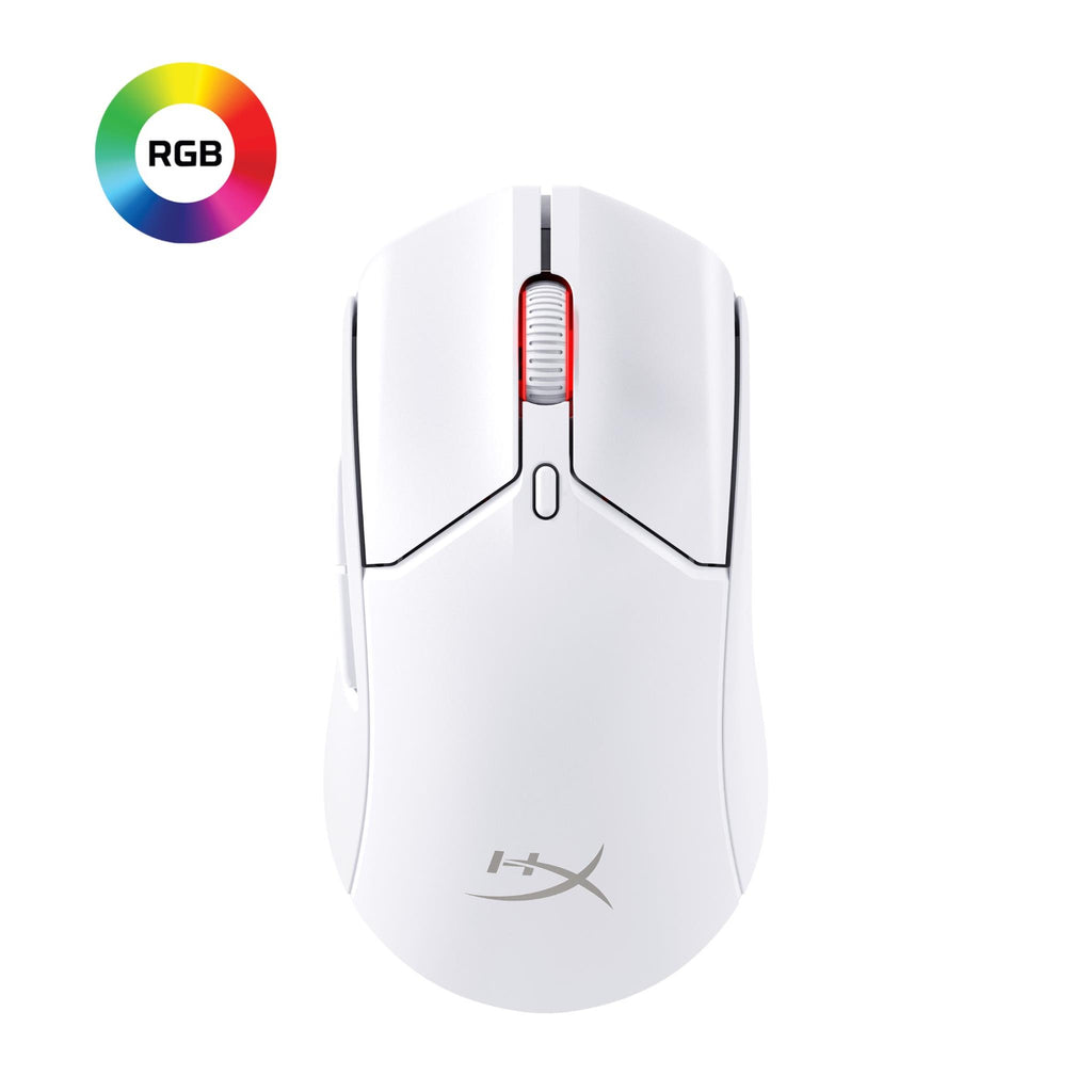 hyperx pulsefire haste 2 wireless gaming mouse white