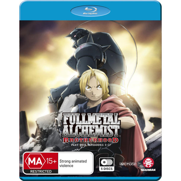 Fullmetal Alchemist Brotherhood em Blu Ray FullHD