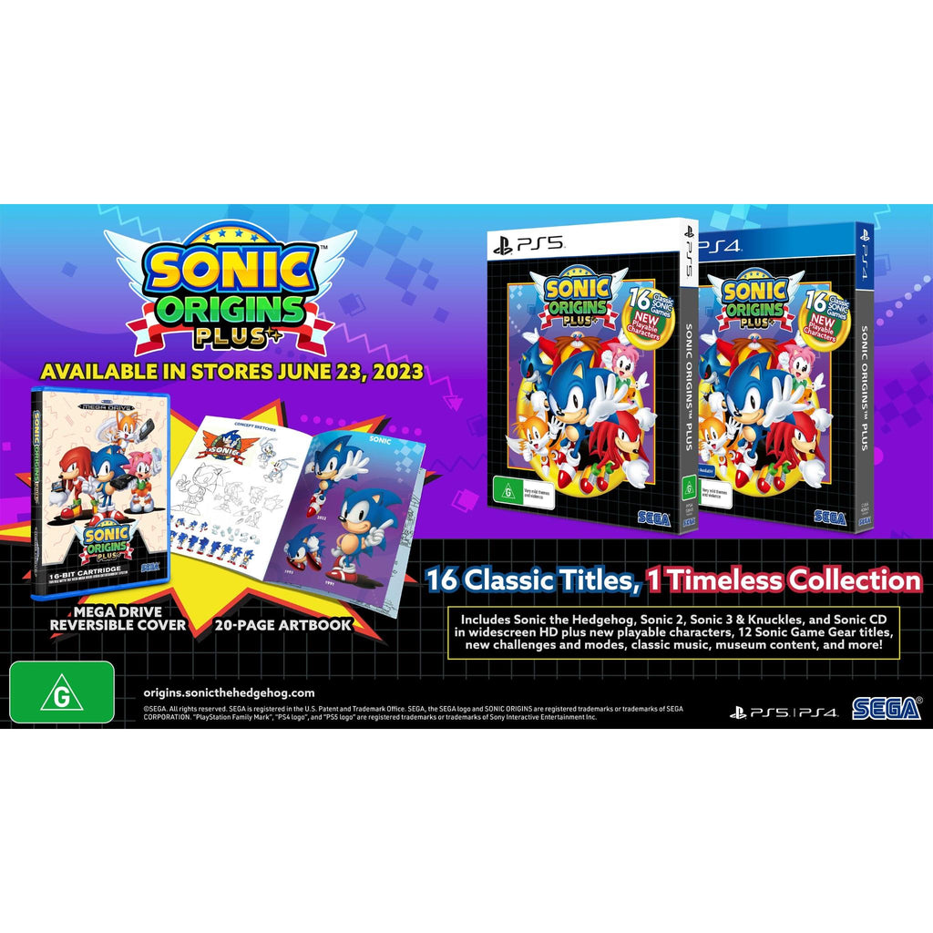 Sonic Origins Plus - JB Hi-Fi