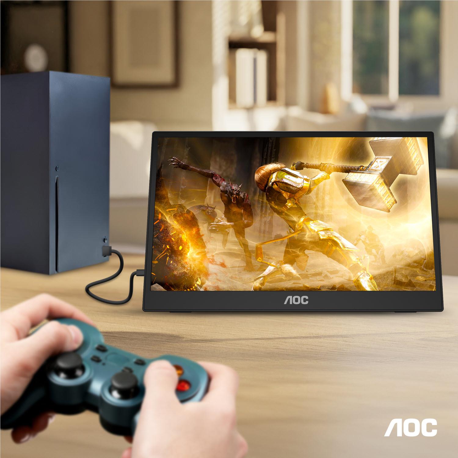 AOC 16T3E 15.6" FHD IPS USB-C Portable Monitor