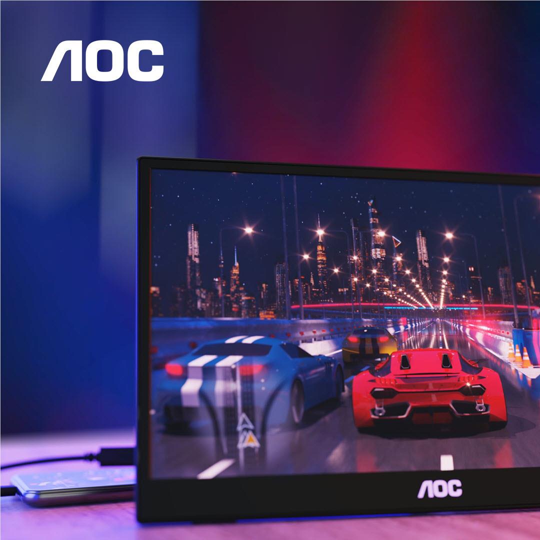 AOC 16T3E 15.6" FHD IPS USB-C Portable Monitor