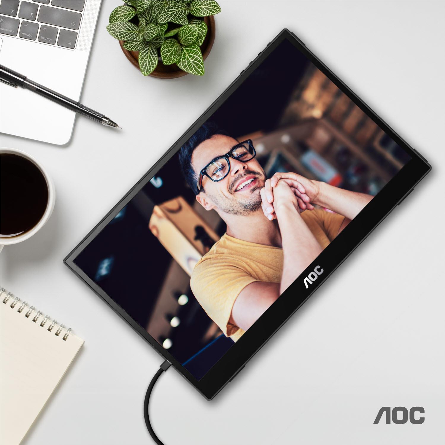 AOC 16T3E 15.6" FHD IPS USB-C Portable Monitor