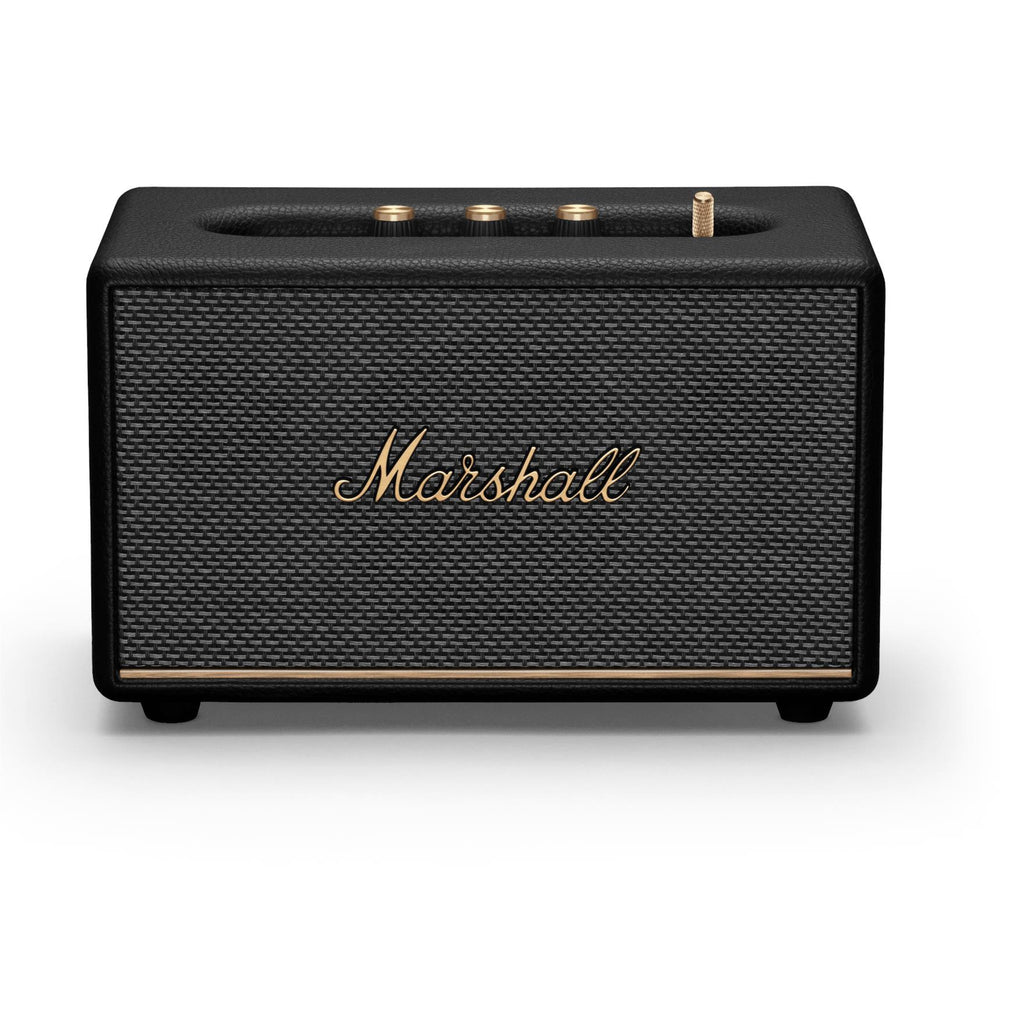 Marshall Acton III Wireless Bluetooth Speaker (Black) - JB Hi-Fi