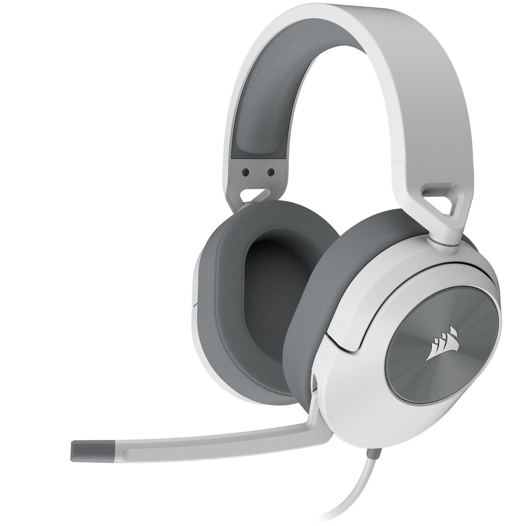 Corsair HS55 Stereo Gaming Headset (White) - JB Hi-Fi