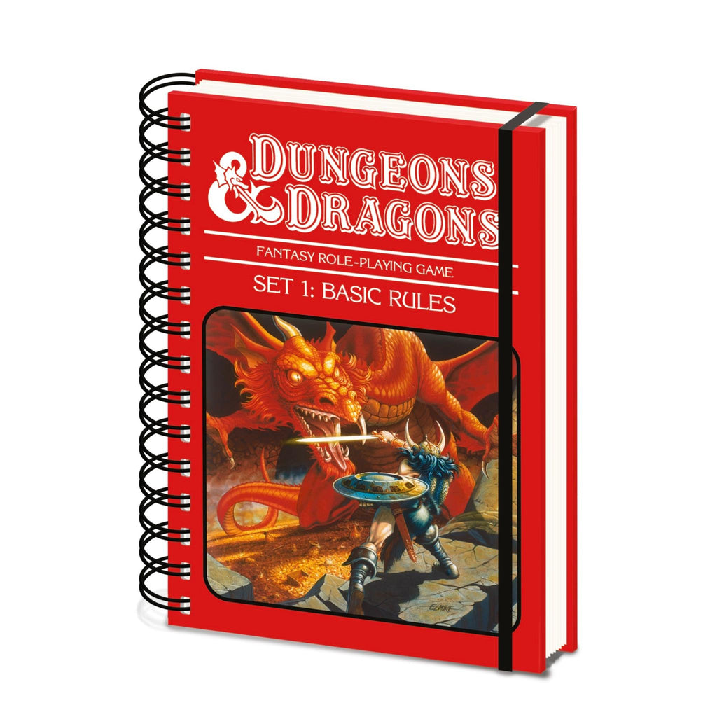 Dungeons & Dragons - Basic Rules - A5 wiro Notebook - JB Hi-Fi