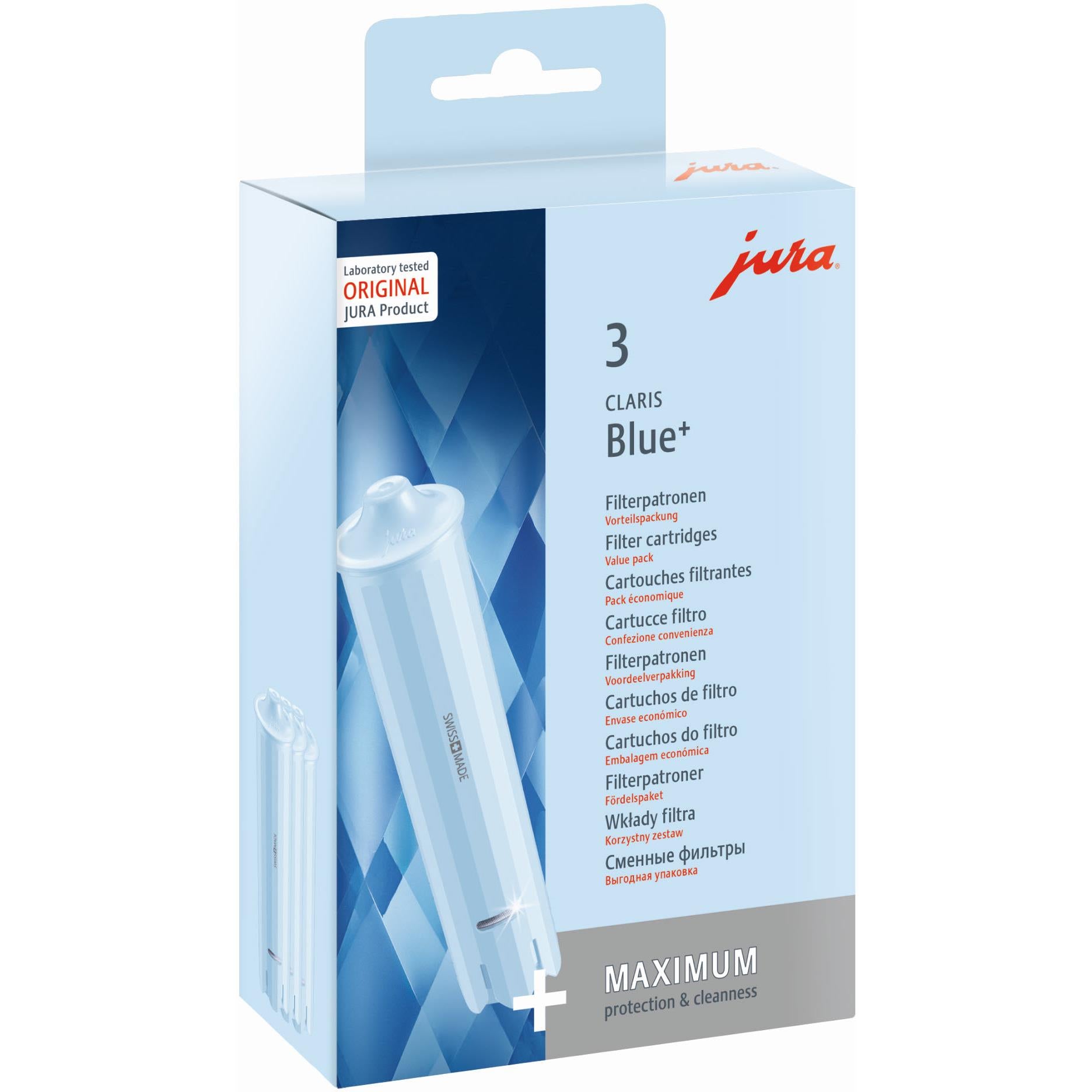 Cartouche Filtrante Jura Claris White - Pack de 4