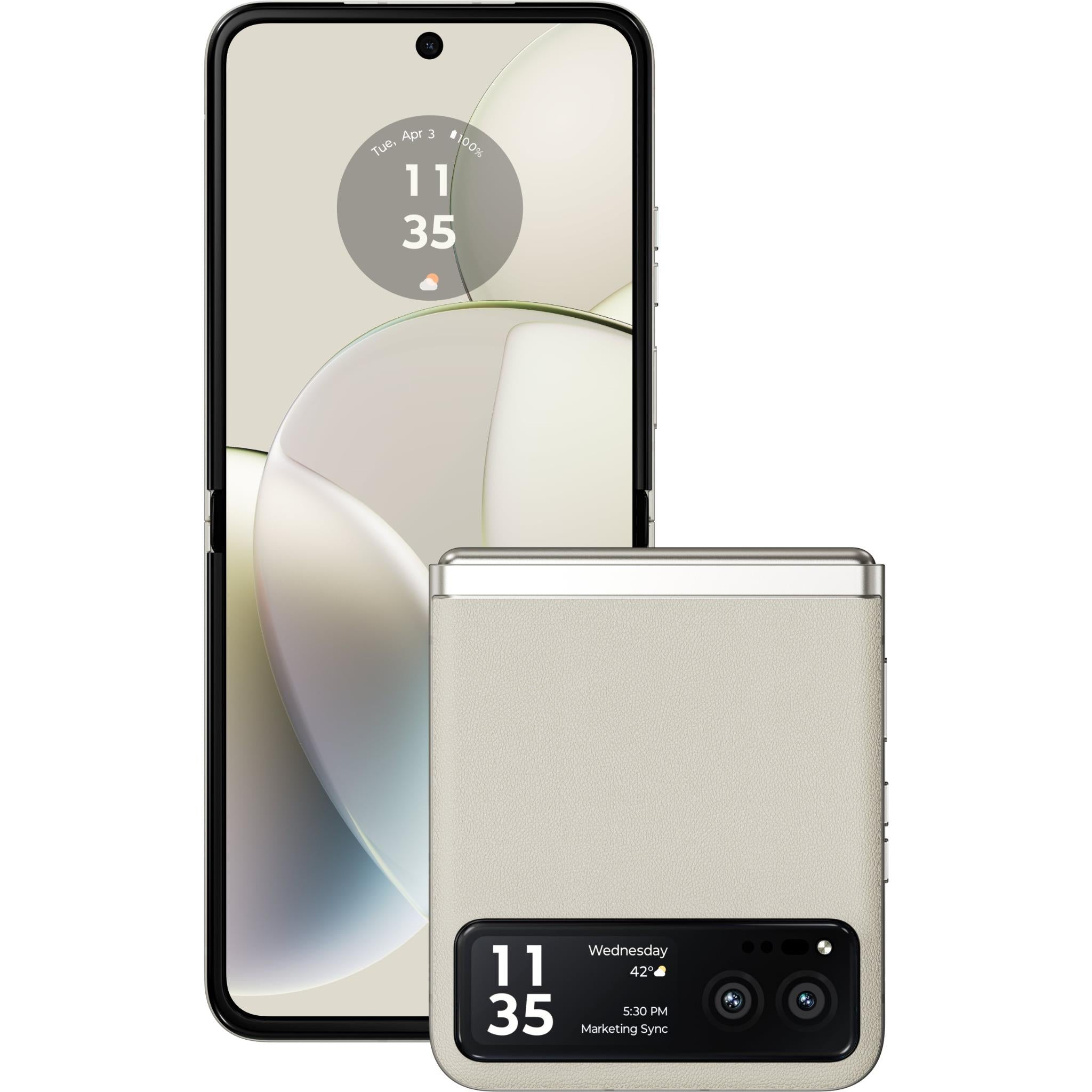 Motorola Razr 40 5G 256GB (Vanilla Cream) - JB Hi-Fi