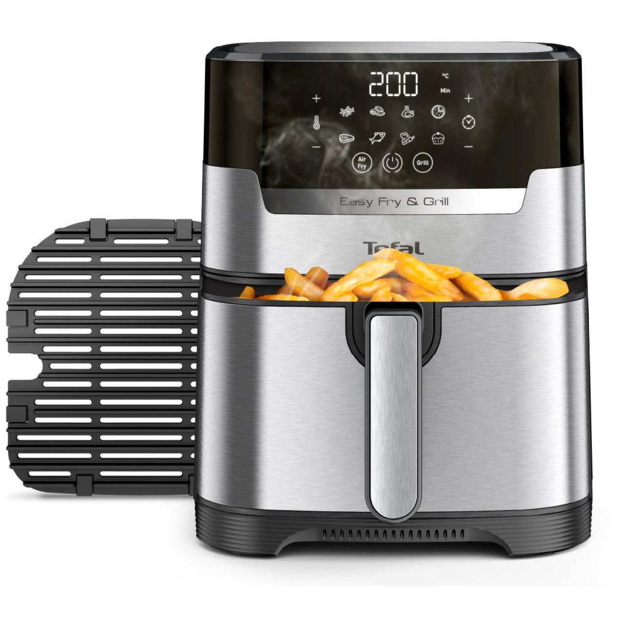 Easy Fry & Grill XXL Flexcook Air Fryer – Stainless Steel