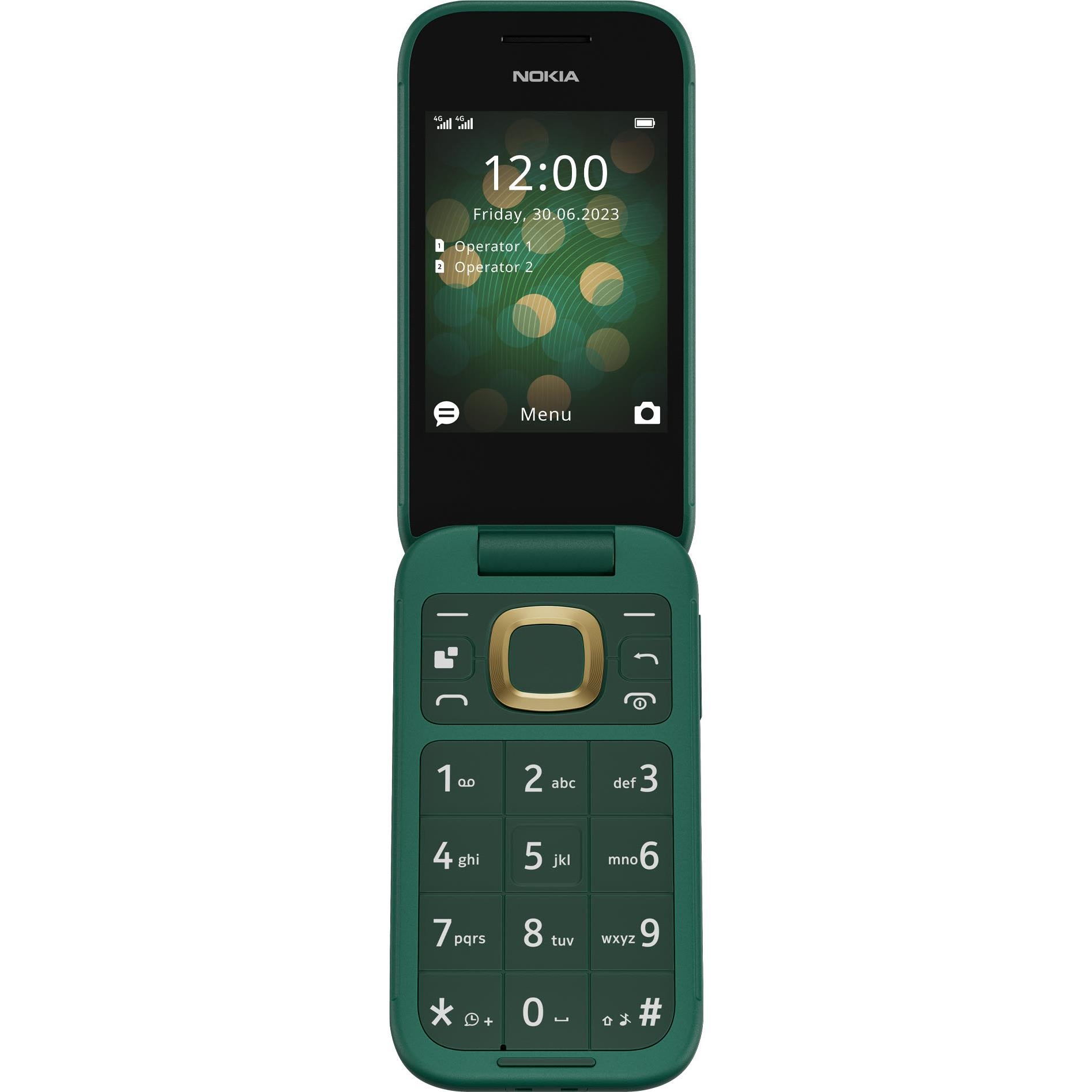 Nokia 2660 Flip 4G 128MB (Lush Green) - JB Hi-Fi